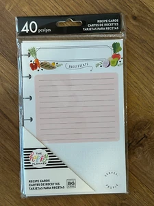 Happy Planner Ricettazioni Mini Carta da Riempimento - Foto 1 di 2