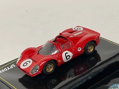 1/43 Jouef Evolution Ferrari 330 P4 Spyder in Rosso Corsa Red   TR278 - Image 1 of 4