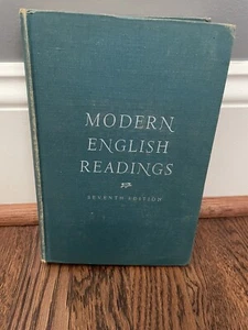 Modern English Reading Seventh Edition (R S Loomis (Ed) 1960) Merrill Books 0524 - Foto 1 di 4