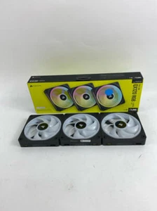 Corsair iCUE LINK QX120 RGB 120mm Fan Triple Pack - Photo 1/6