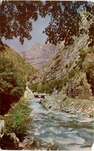 Vintage postcard: Kings River, Kings Canyon National Park - Picture 1 of 2