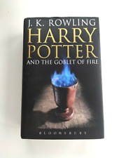 Harry Potter and the Goblet Of Fire, J. K Rowling, Hardback 2004, 1st Print
