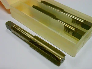 YMW Plug STI Hand Taps 1/2-20 GH3 4FL V-HSS Bright UNF 381898BR (3 Pcs) - Picture 1 of 1