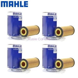 06L115562B 4pcs OEM Mahle Oil Filter For 2008-2015 AUDI A4 Q5 2.0TFSI quattro - Picture 1 of 4