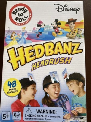 JUEGO HEDBANZ HEADRUSH DISNEY Juego de ritmo rápido 48 cartas Nuevo Foto 1 de 3