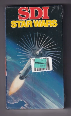 SDI STAR WARS MNTEX ENTERTAINMENT VHS NEW SEALED SPACE RACE WAR DEFENSE (1990) - Image 1 of 3