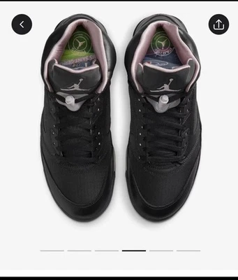 Jordan 5 Retro PSG Paris Saint-Germain Off Noir HQ3004-001 Nuevo Talla 10.5 Foto 1 de 4