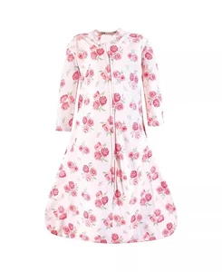 Hudson Baby Mädchen Langarm Baumwolljersey Schlafsack - Blush Rose -18-24M - Bild 1 von 1