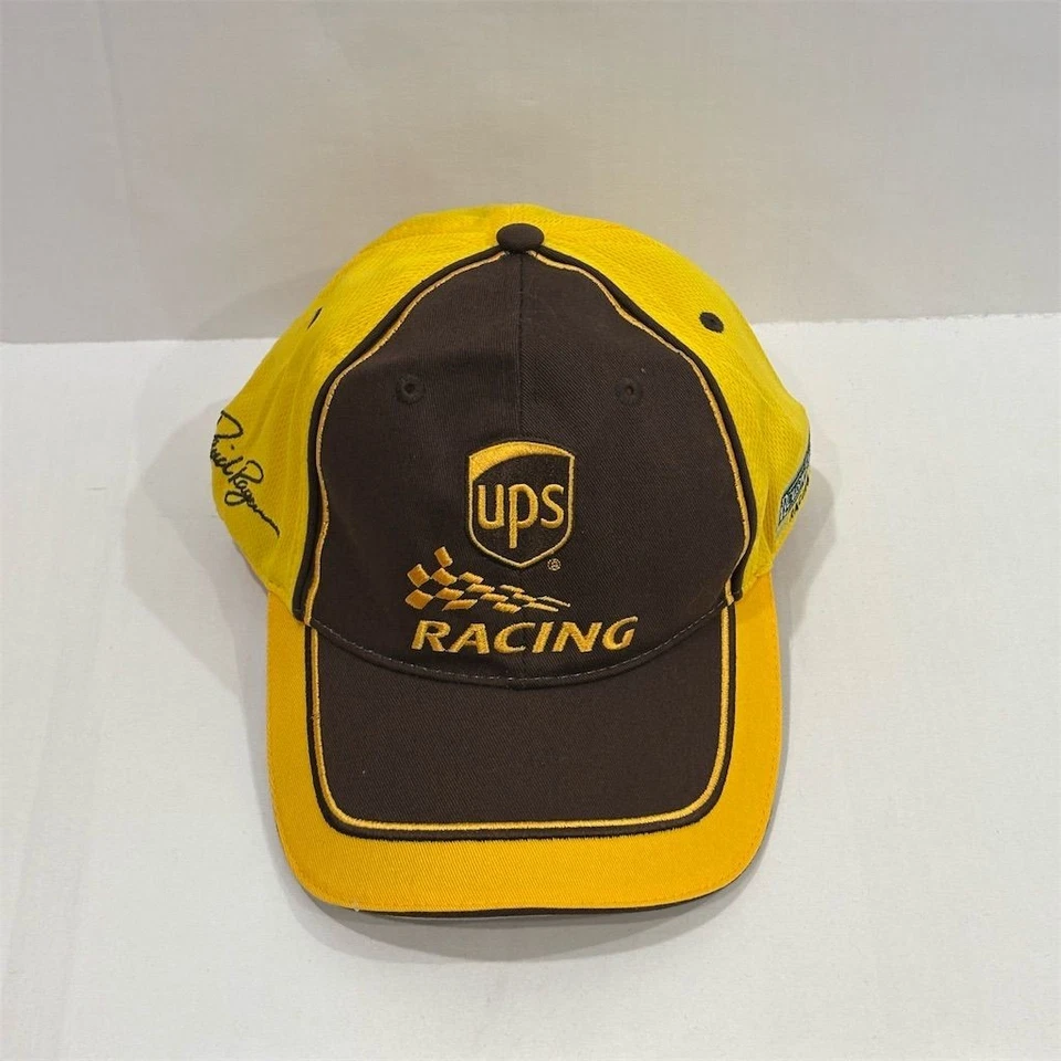 Gorra David Ragan #6 UPS Racing Hat Chase Authentics NASCAR marrón Foto 1 de 4