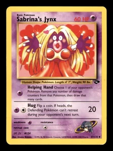 Sabrina's Jynx Uncommon Gym Challenge 057/132 HP - Picture 1 of 2