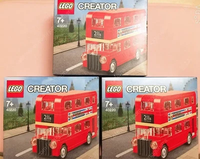 LEGO Mini London Bus 40220 led rabbit key ring - Image 1 of 4