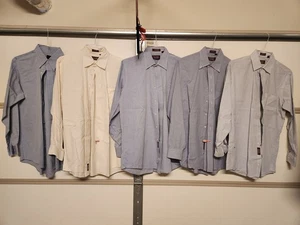 Lot Of 5 Jos A Bank Dress Shirts Men Button Up Size 15 1/2 x 34 L0013 - Imagen 1 de 6