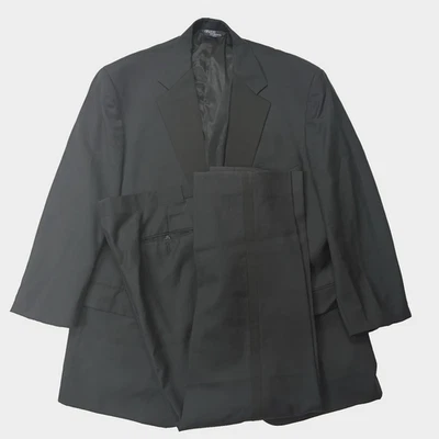 Polo Ralph Lauren Esmoquin Muesca Solapa Lana Grosgrain EE. UU. 46L 40 Ajustadores Laterales Foto 1 de 4