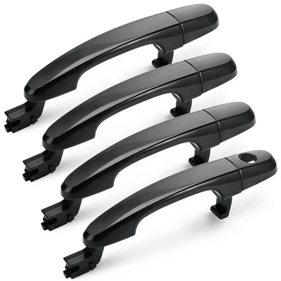 4pcs For 05-10 Kia Sportage Front + Rear Left +Right Side Exterior Door Handle Foto 1 de 4