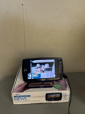 MyGoTV Portable Handheld 7” Portable Widescreen Digital TV With Original Box - Image 1 of 4