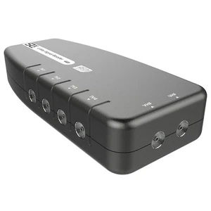 Signal Booster Aerial Amplifier, 4 Way Signal Distribution-SLxTV-NEW BOX OPENED - Picture 1 of 4