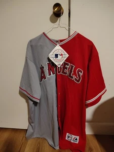 Authentic Stitched Majestic Size 3XL Los Angeles Angels Jersey NWT RARE! - Picture 1 of 5