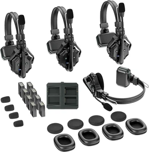 Hollyland Solidcom C1 Auriculares Inalámbricos Sistema de Intercomunicación 4 Personas Full Duplex C1-4 - Imagen 1 de 8