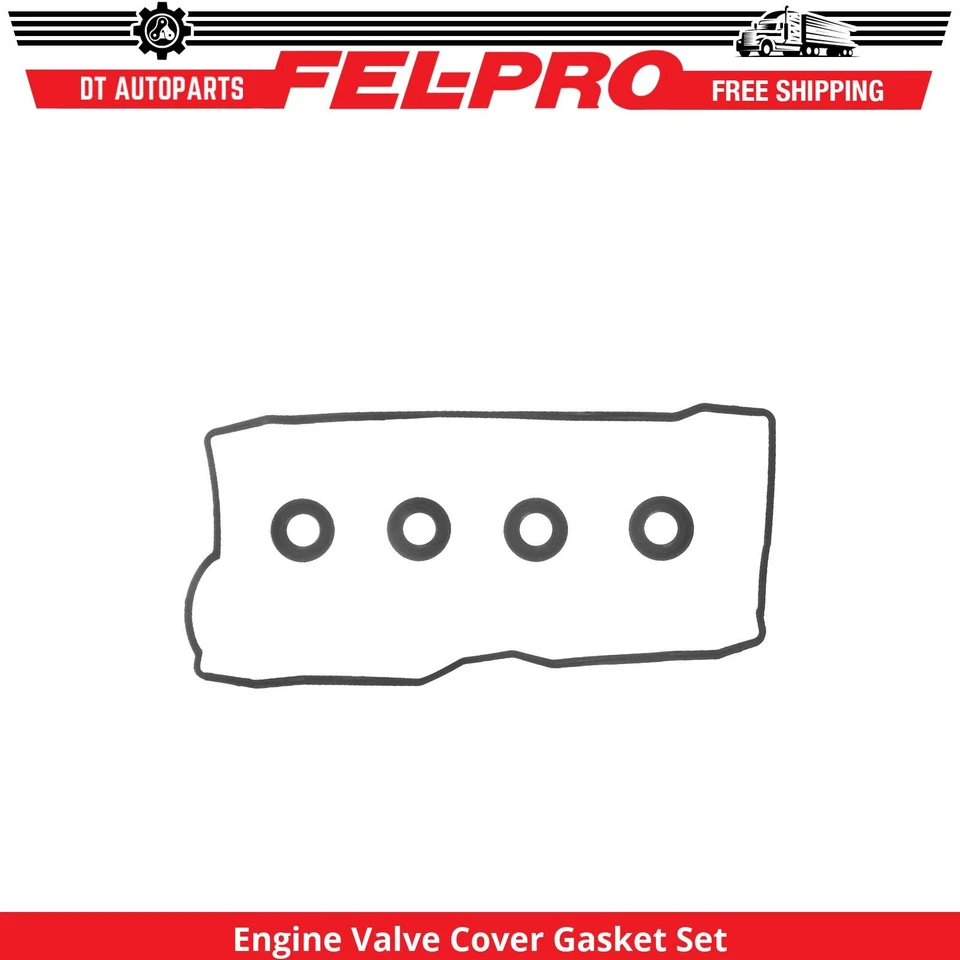 For 1989-1992 Geo Prizm 1.6L L4 Engine Valve Cover Gasket Set Fel-Pro 1990 1991 - Image 1 of 1