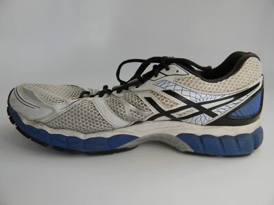 Scarpe da corsa uomo Asics Gel-Nimbus 16 argento\blu taglia 13 - Immagine 1 di 4
