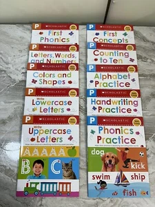 Scholastic First Phonics Wipe-Clean Pre K 10 Book Set - Picture 1 of 24