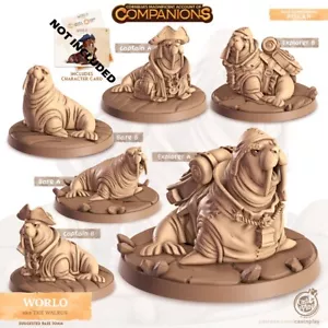 Walrus Miniatures by Castnplay, Dnd Miniature / Tabletop Miniature Winter mini - Picture 1 of 1