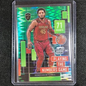 2022-23 Contenders Optic Donovan Mitchell Playing Numbers Green Pulsar 22/25 - Picture 1 of 1