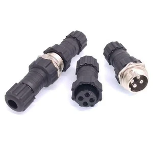 2 set GX16 connettore aviazione impermeabile sensore presa 4 pin - Foto 1 di 4