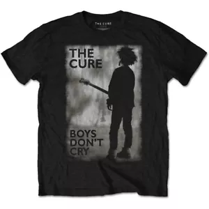 Official The Cure T Shirt Boy's Don't Cry Black Mens Classic Rock Band Tee Boys - Picture 1 of 4