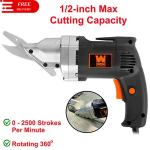 Electric Fiber Cement & Siding Shear, Variable Speed, Corded, 360 Swiveling Head - Picture 1 of 5