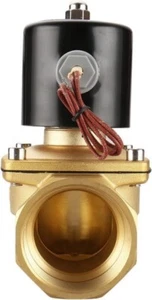 2'' Brass Electric Solenoid Valve 110V AC Water Air Gas 2W500-50 Direct-acting - Picture 1 of 6