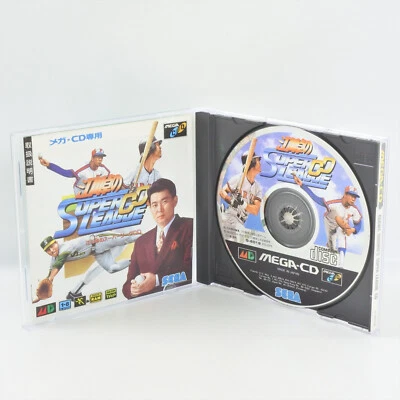 Egawa Suguru Super league CD Sega Mega CD ccc mcd - Image 1 of 2