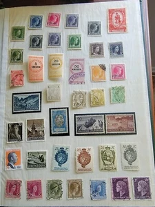Collection lot of earlier Liechtenstein, Luxembourg old classic stamps - Picture 1 of 8