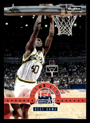 1994 SkyBox USA #15 Shawn Kemp - Image 1 of 2