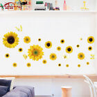 2sheets For Wheelie Bin House Decorative Labels Sunflower Sticker Self Adhesive