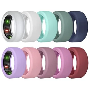 Ring Cover for Oura Ring Gen 4/ Gen 3 Anti-Scratch Elastic Silicone Oura Ring... - Picture 1 of 7