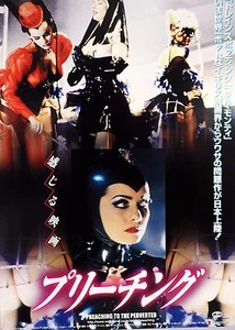 Mini póster de la película japonesa Chirashi 1997 Predicación al pervertido B5 - Imagen 1 de 2