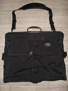 Tumi Alpha Ballistic 231D3 Blk. Nylon Bi Fold Garment Bag Business Carry On MINT - Picture 1 of 10