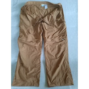 Columbia Sportswear Uomo W42xL30 Utility Camp Pantaloni Cargo Convertibili Riciclati - Foto 1 di 9