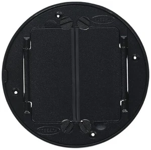 Hubbell Wiring Systems S1TFCBL Cast Aluminum System One Universal Tile Cover - Picture 1 of 4