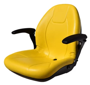 John Deere High Back Tractor Seat 3120 3320 3520 3720 4120 4200 4210 4300 4310 - Picture 1 of 5