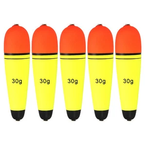 1oz Fishing Slip Bobbers, 5 Pack EVA Fishing Float, Yellow - Picture 1 of 6