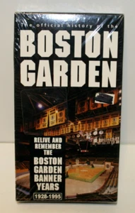 Boston Garden Banner Years VHS Tape History Bruins Celtics Vintage 1994 SEALED - Picture 1 of 3