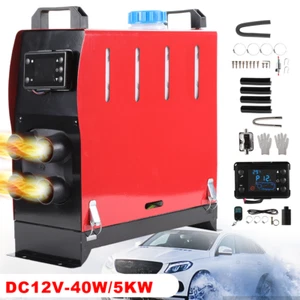 8KW 12V Diesel Standheizung Luftheizung Heizung Auto Air Heater PKW LKW LCD DE - Bild 1 von 12