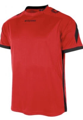 Stanno Drive Match Football Shirts SS Red/Black - Image 1 of 4