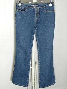 Tyte Flare Leg Button Fly Stretch Jeans Junior Größe 7 - Bild 1 von 8