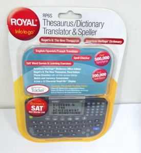 NEW Royal Info to Go RP6S Thesaurus Dictionary Translator Speller SEALED - Picture 1 of 3