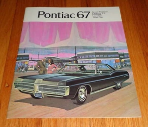 Folleto de ventas Pontiac 1967 original línea completa Canadá Parisienne Strato-Chief - Imagen 1 de 2