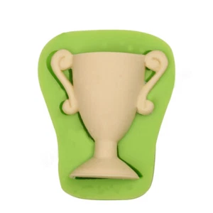Molde trofeo silicona ganadores taza pastel fondant decoración chocolates resina artesanía - Imagen 1 de 8