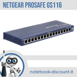 Netgear ProSafe 16 Port Gigabit Switch GS116 Gigabit Ethernet Switch - Imagen 1 de 1